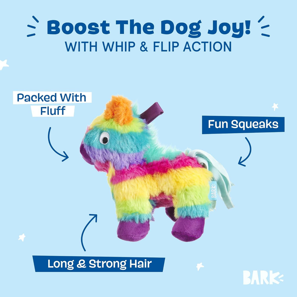 BarkBox Squeaky Plush Dog Toys