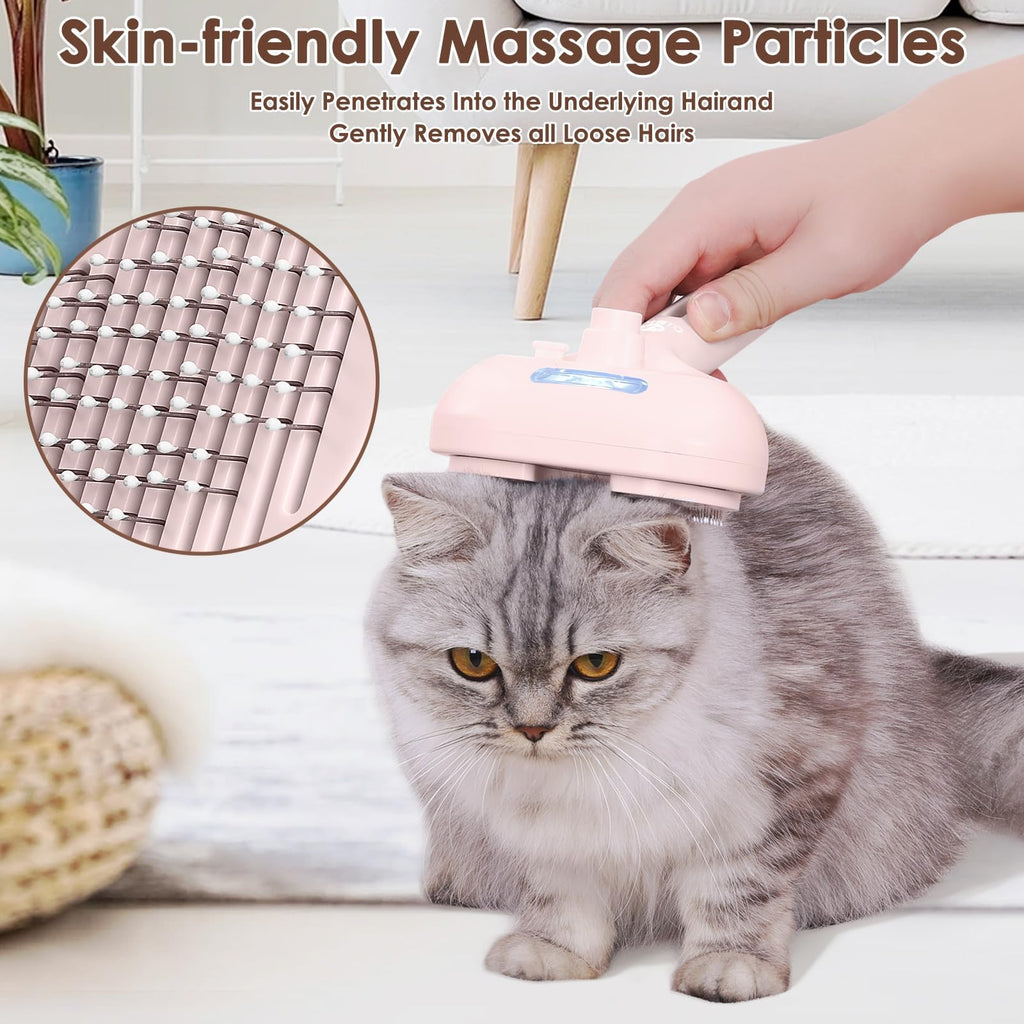 CIBKJ Pet Grooming Brush with Water Spray