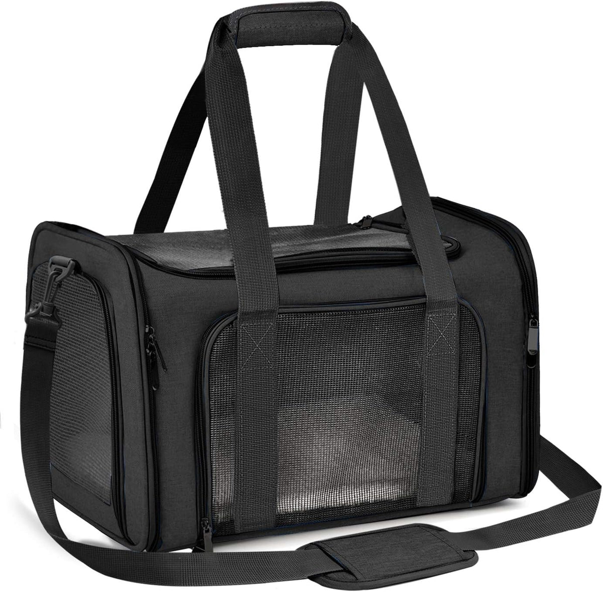 Qlfyuu Foldable Soft-Sided Pet Carrier
