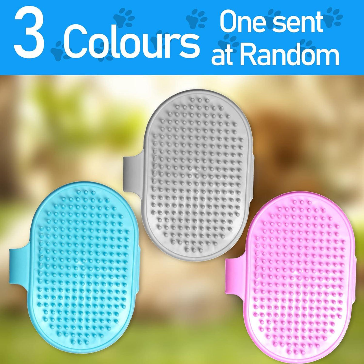 D.A.Y. Republic Rubber Pet Grooming Mitt