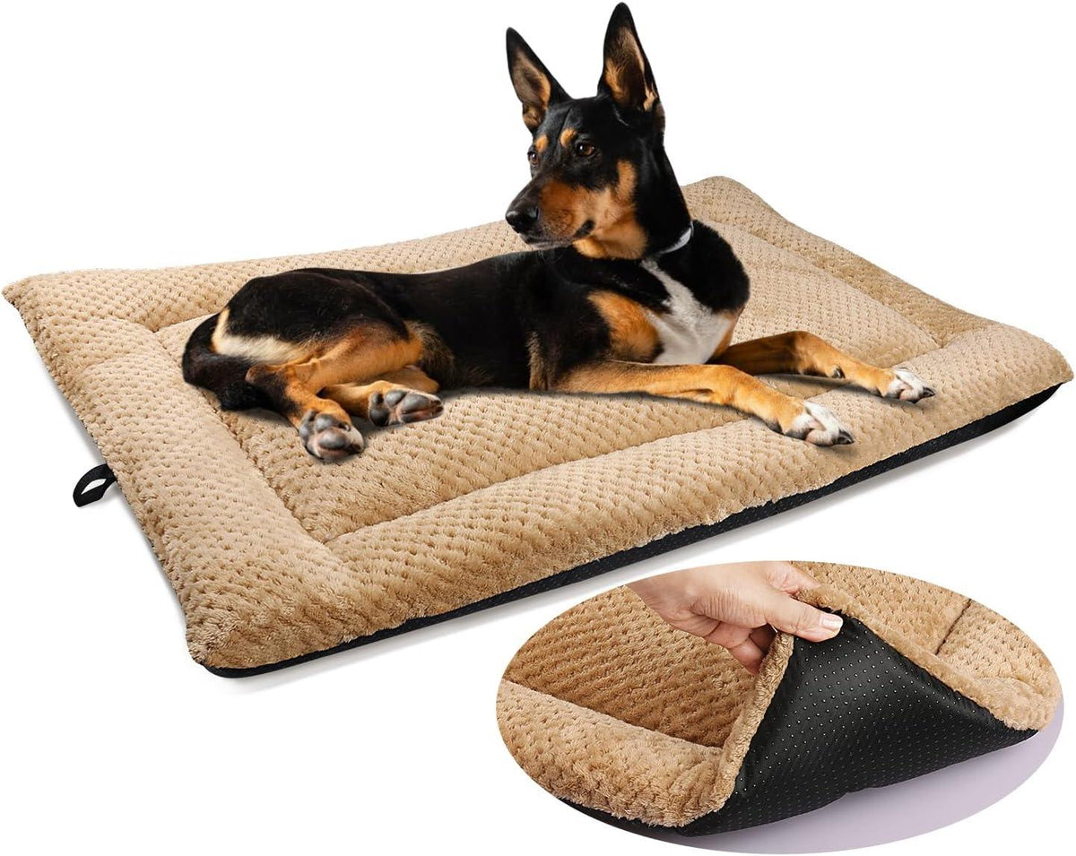 ASIJIA Washable Plush Dog Bed Mat