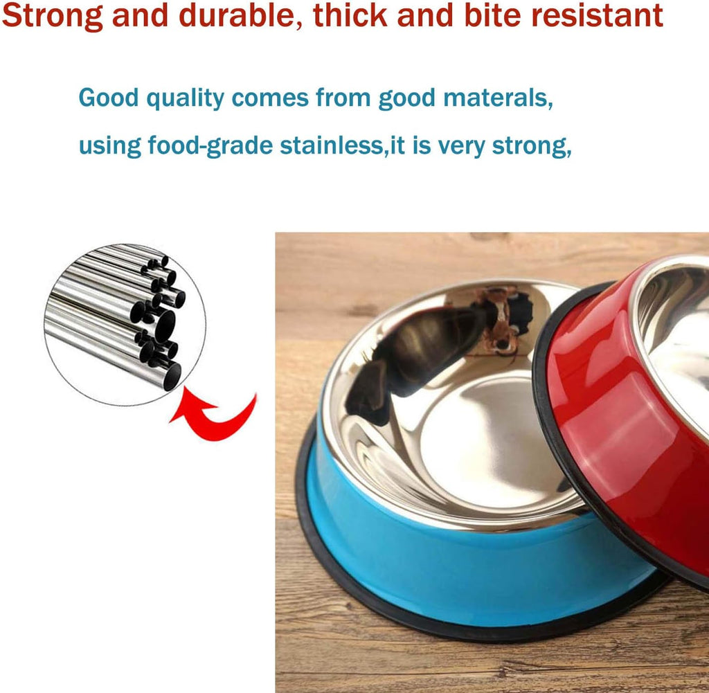 SUOXU Stainless-Steel Dog Bowl