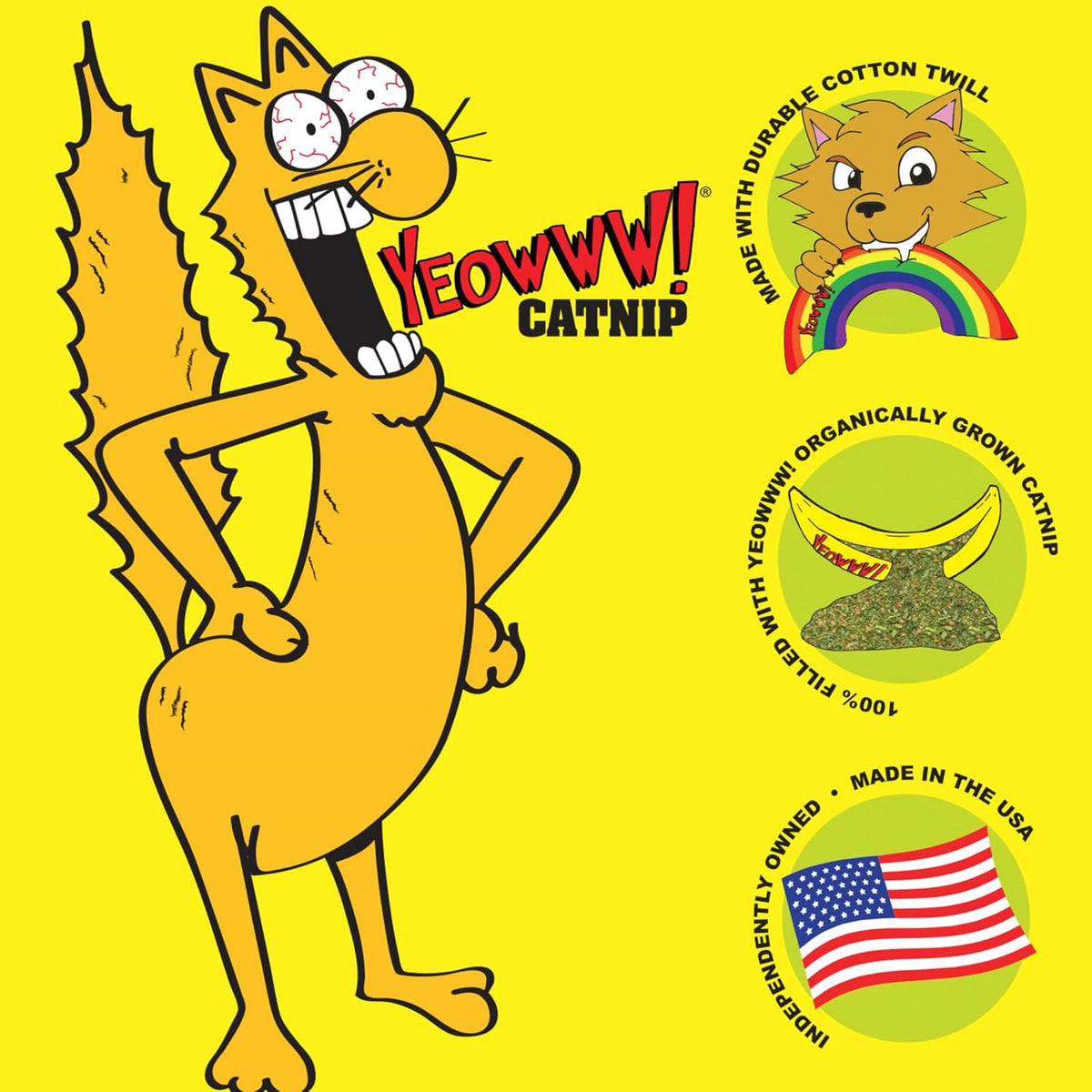 Yeowww! Catnip Cat Toys