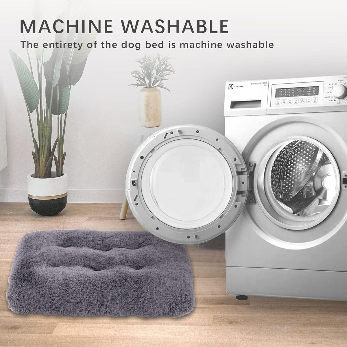Jaspuriea Washable Dog Crate Mattress