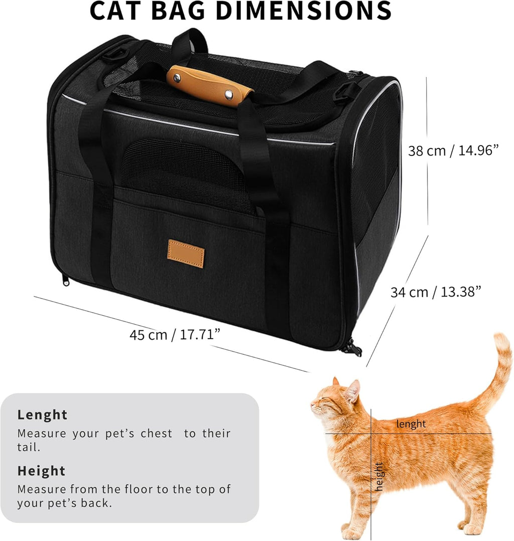 SOKANA Foldable Pet Carrier with Shoulder Strap