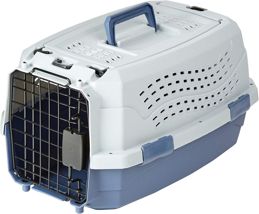 PetNestUK Transportín Rígido para Gatos, Dos Puertas | PetNestUK