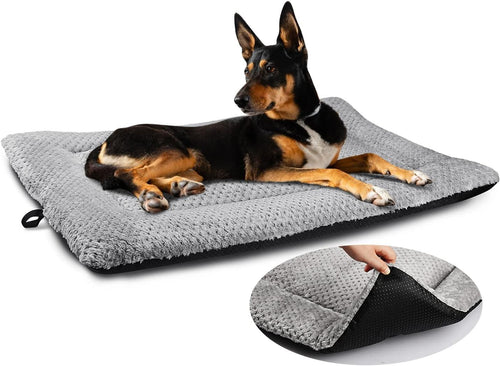 ASIJIA Washable Plush Dog Bed Mat