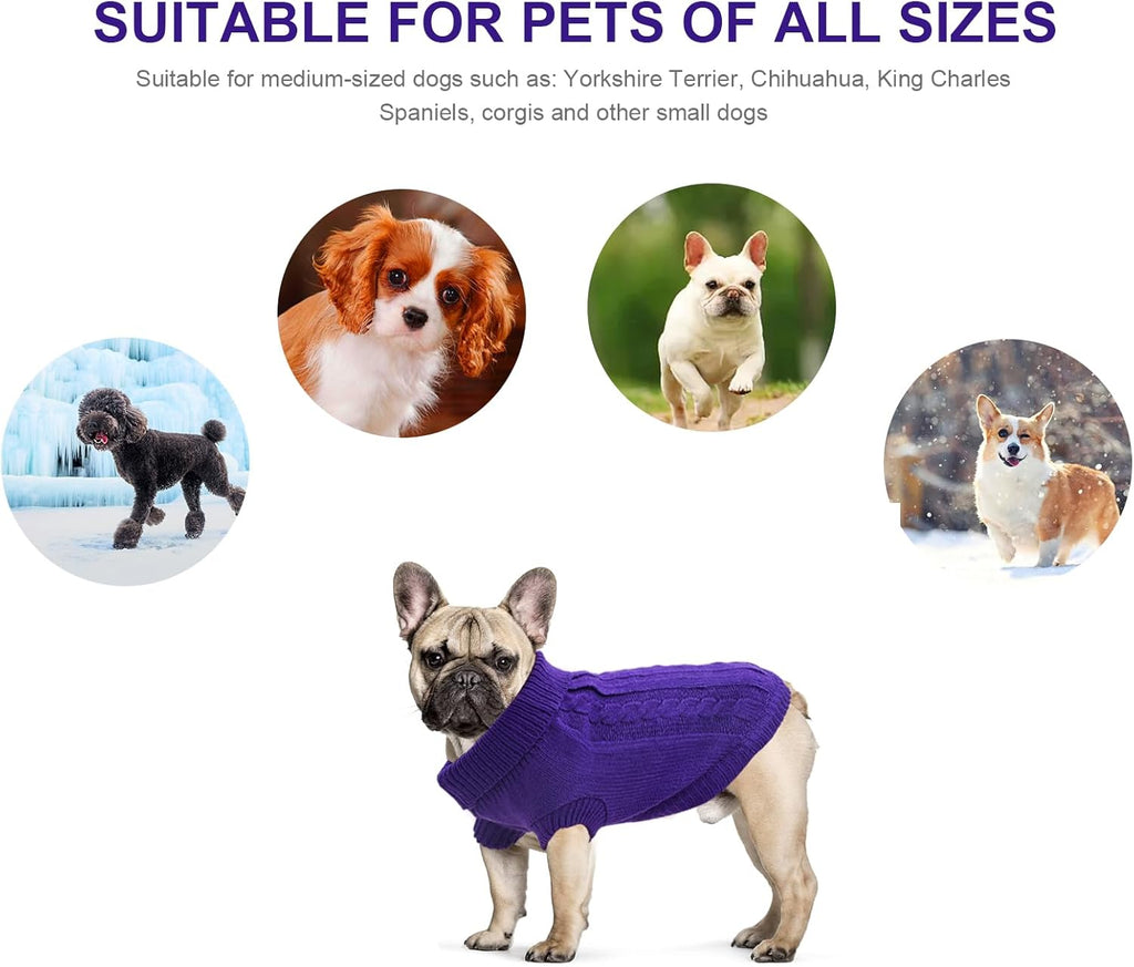 Knitted Jumper for Small Dogs