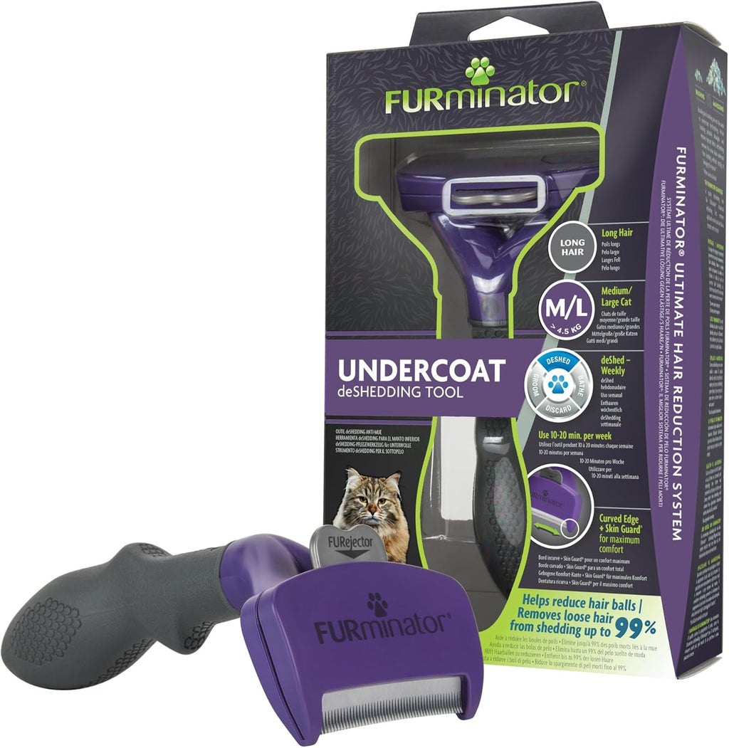 FURminator Cat Undercoat Grooming Tools