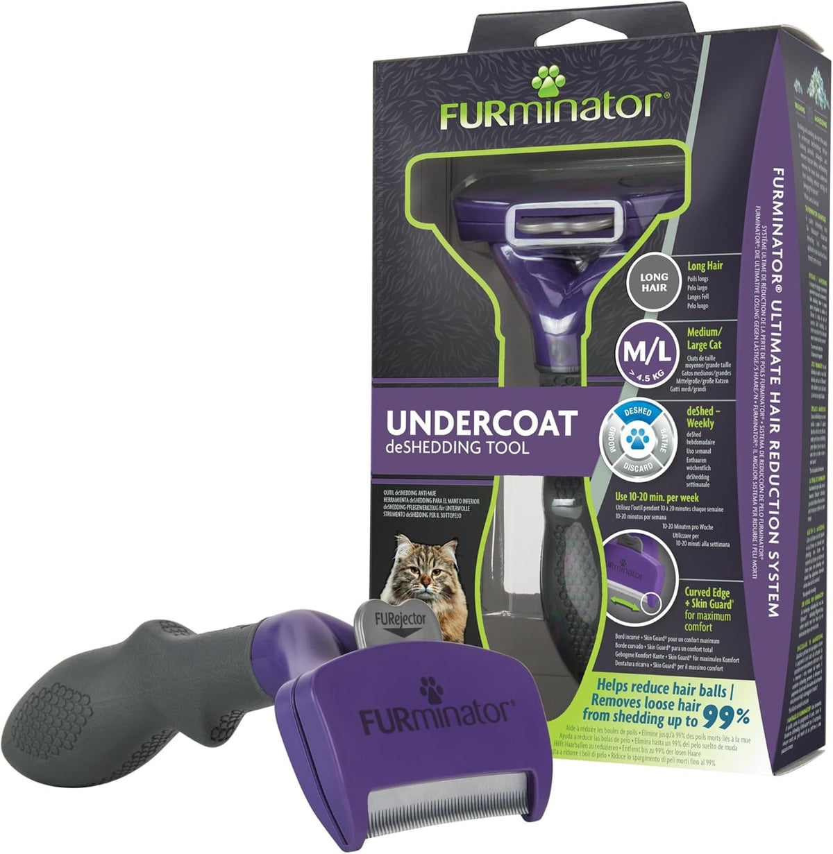 FURminator Cat Undercoat Grooming Tools