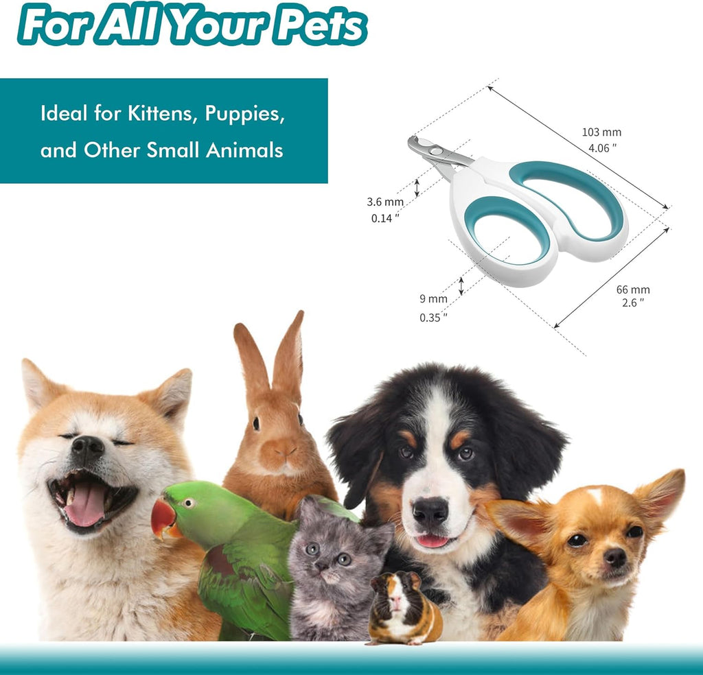 Stainless-Steel Nail Clippers for Small Pets