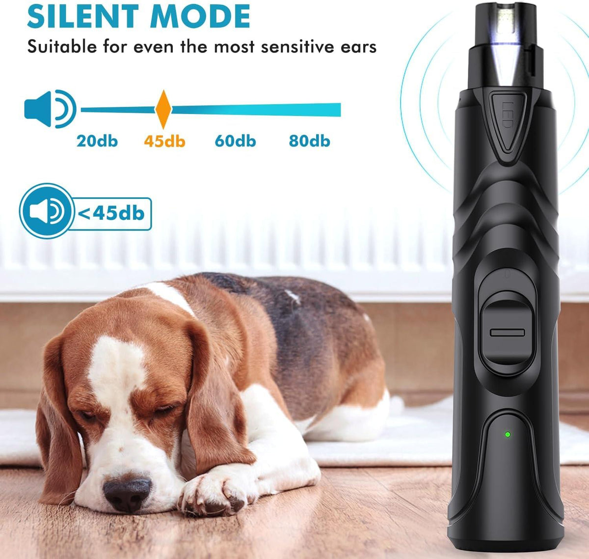 ETENTOUS Pet Nail Grinder