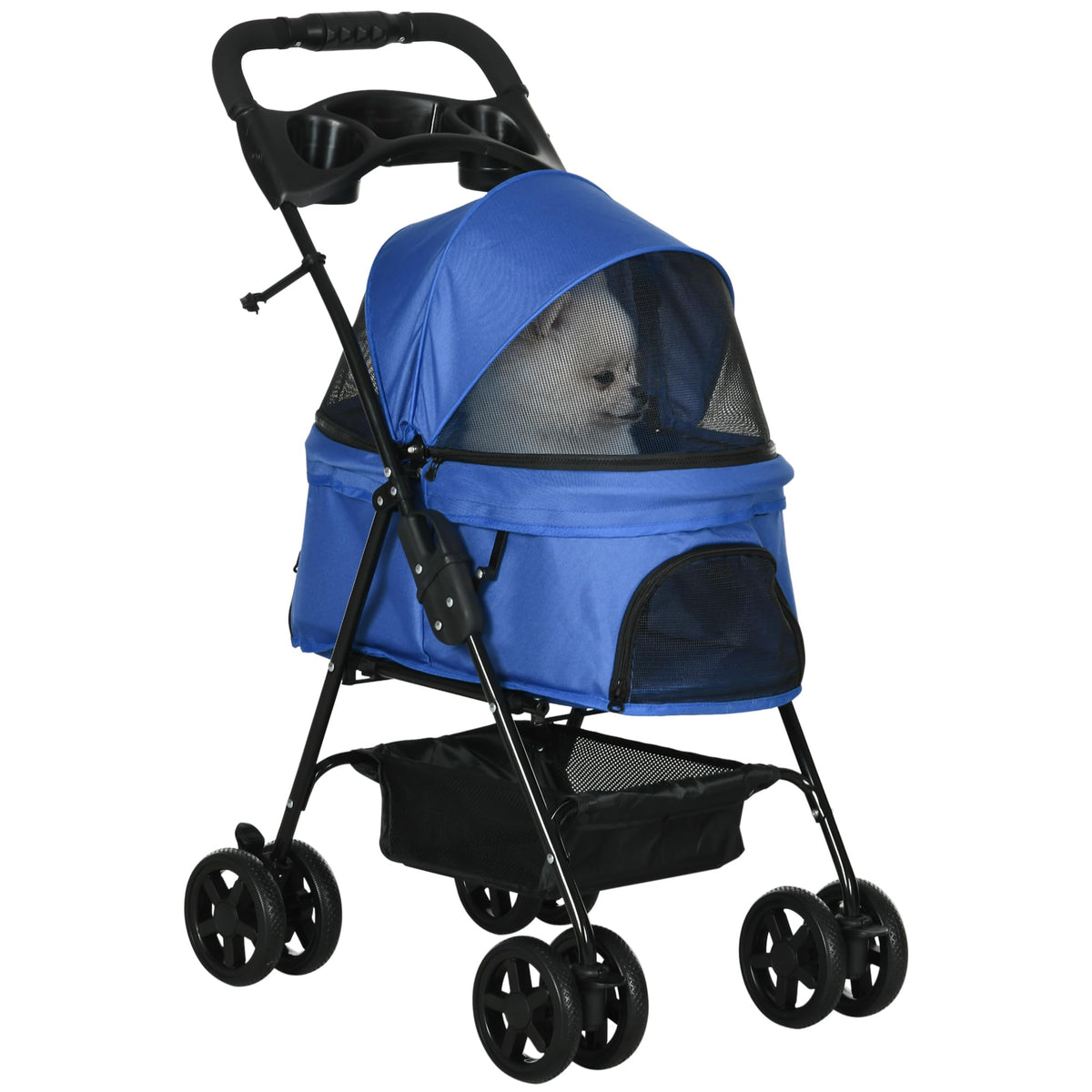 PawHut Foldable Pet Stroller