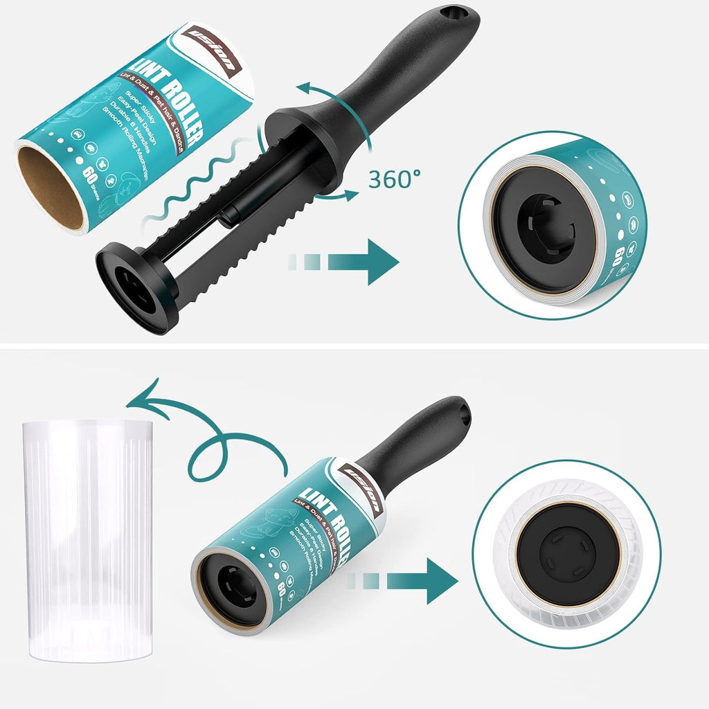 USION Pet Lint Rollers and Refill Packs
