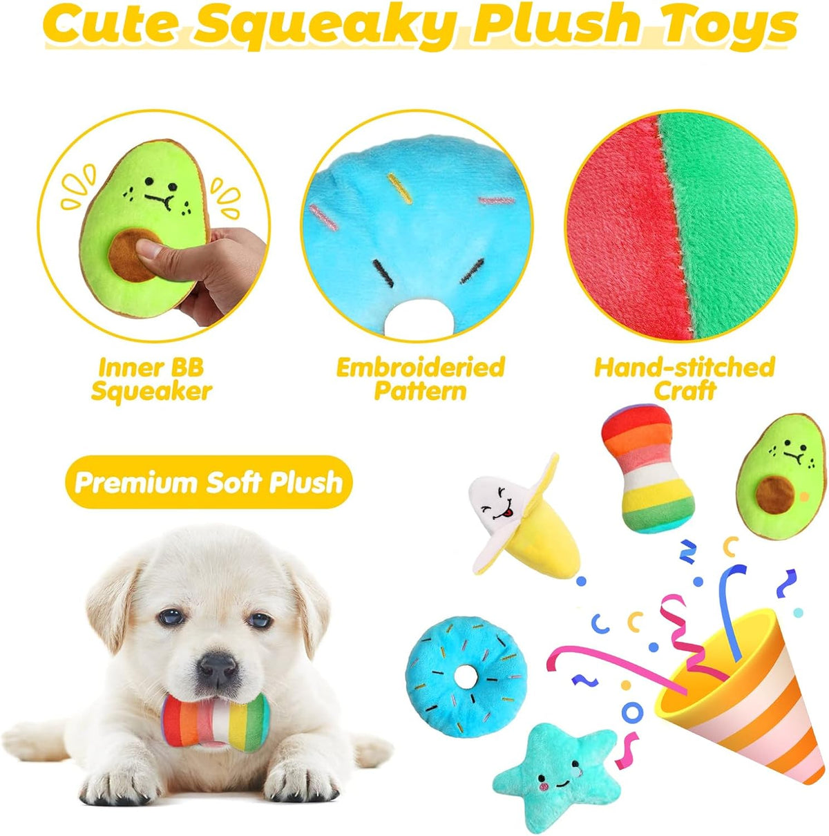 Leipple Puppy Toy and Accessory Set, 20 Pieces