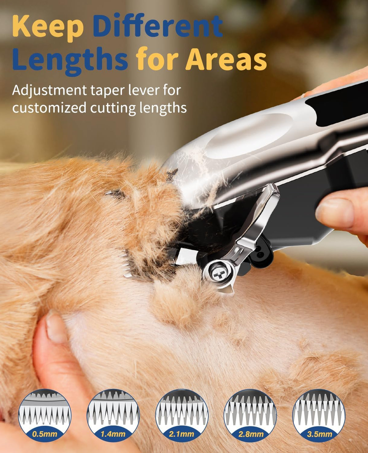 Kriogor Rechargeable Dog Grooming Clippers