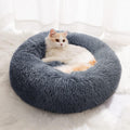 YOJOGEE Faux-Fur Donut Pet Bed