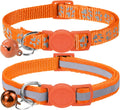 Taglory Reflective Cat Collars with Bells, Pack of 2