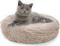 Enjamoy Round Plush Donut Pet Bed