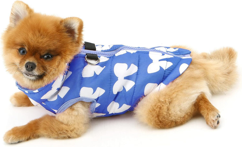 SMALLLEE_LUCKY_STORE Quilted Coat for Small Pets