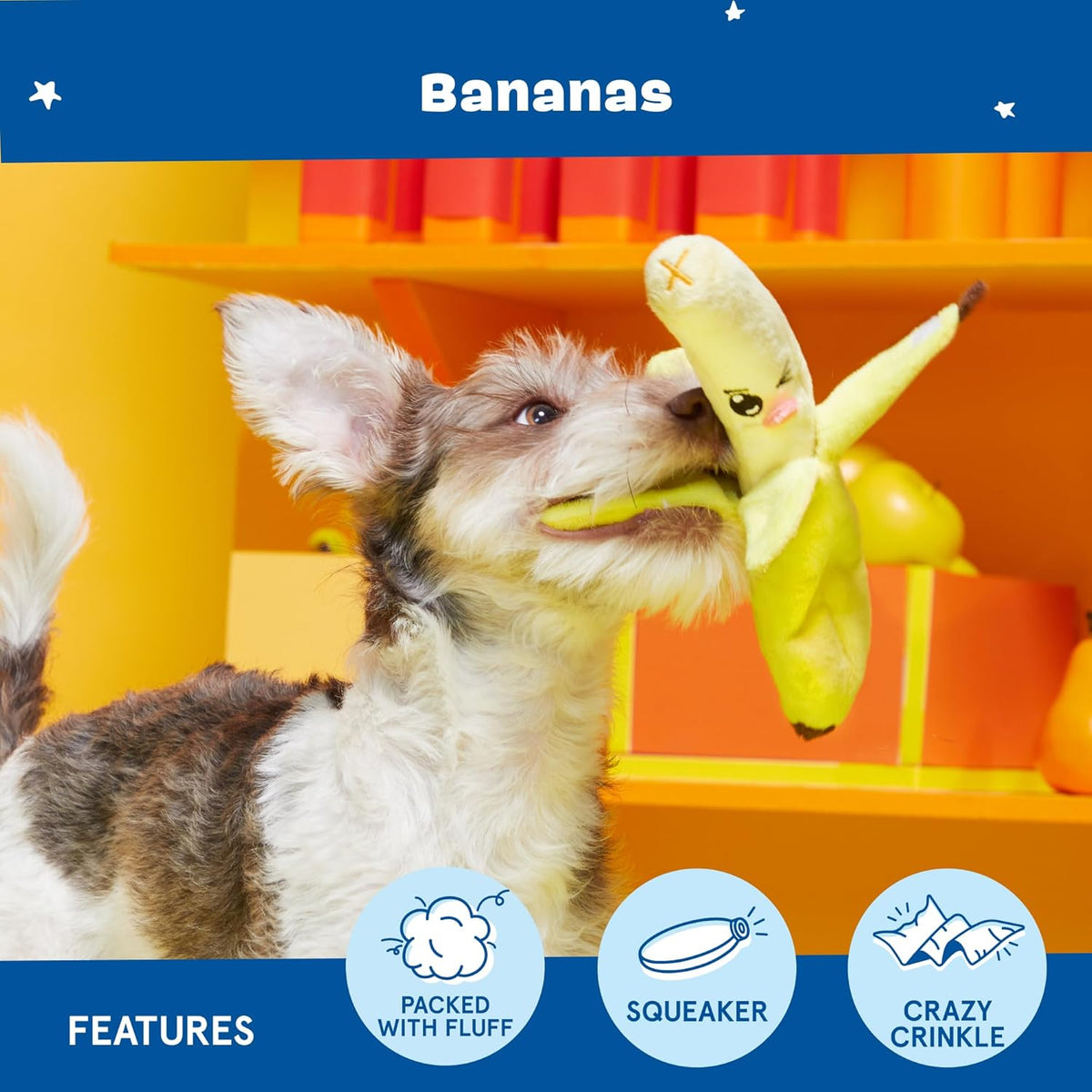 BarkBox Multi-Part Plush Dog Toys