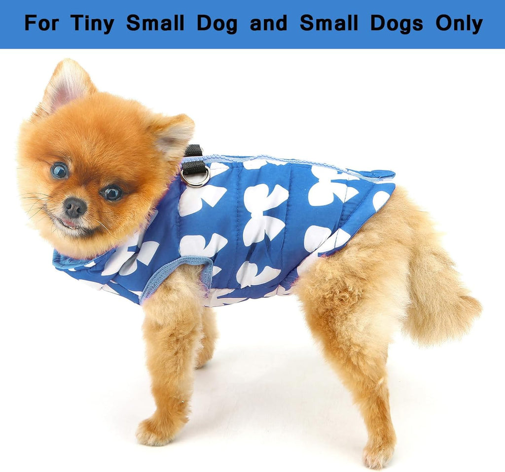 SMALLLEE_LUCKY_STORE Quilted Coat for Small Pets