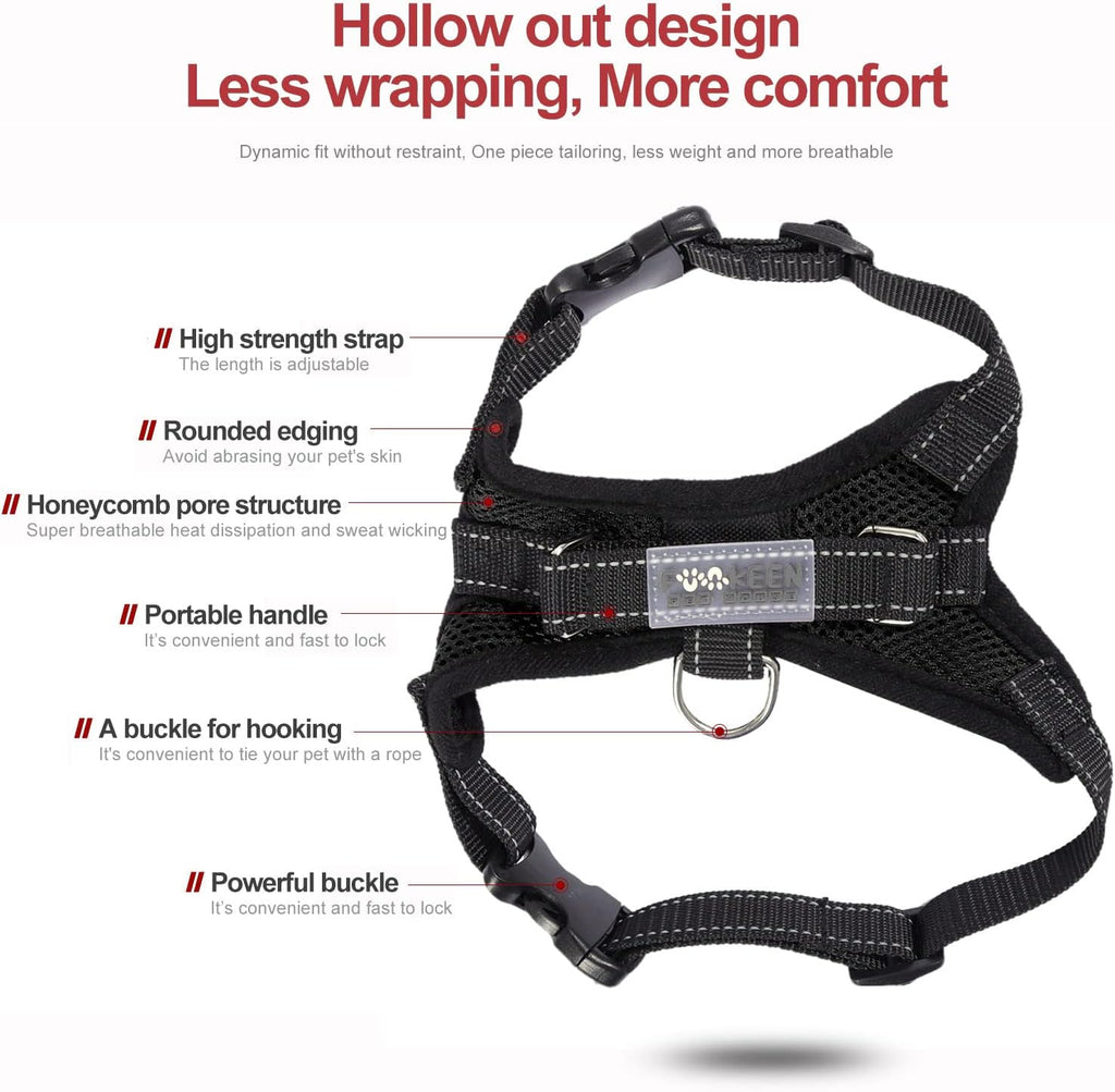 FUNKEEN PET HOUSE Mesh Dog Harness