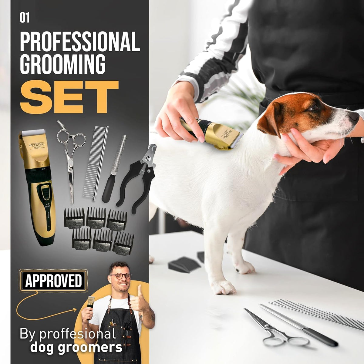 PetKing Cordless Pet Grooming Kit