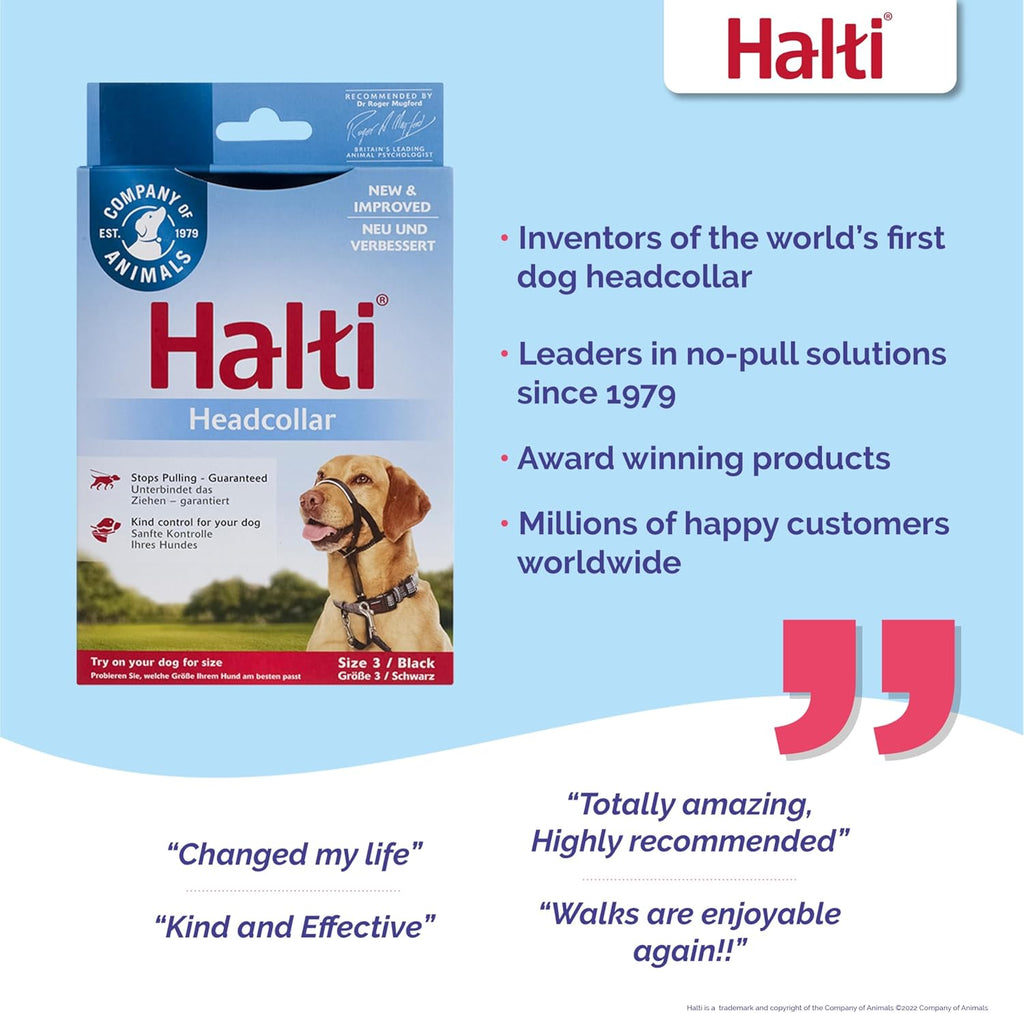 HALTI Adjustable Dog Headcollar