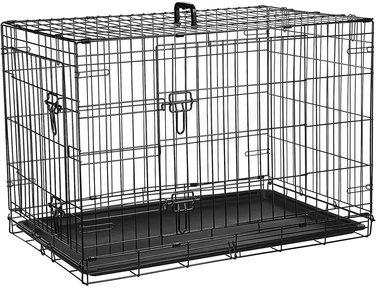 Cardy's Folding Two-Door Dog Crate