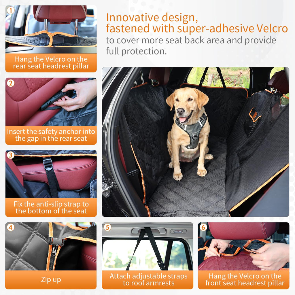 KYG Dog Car Hammock and Seat Cover
