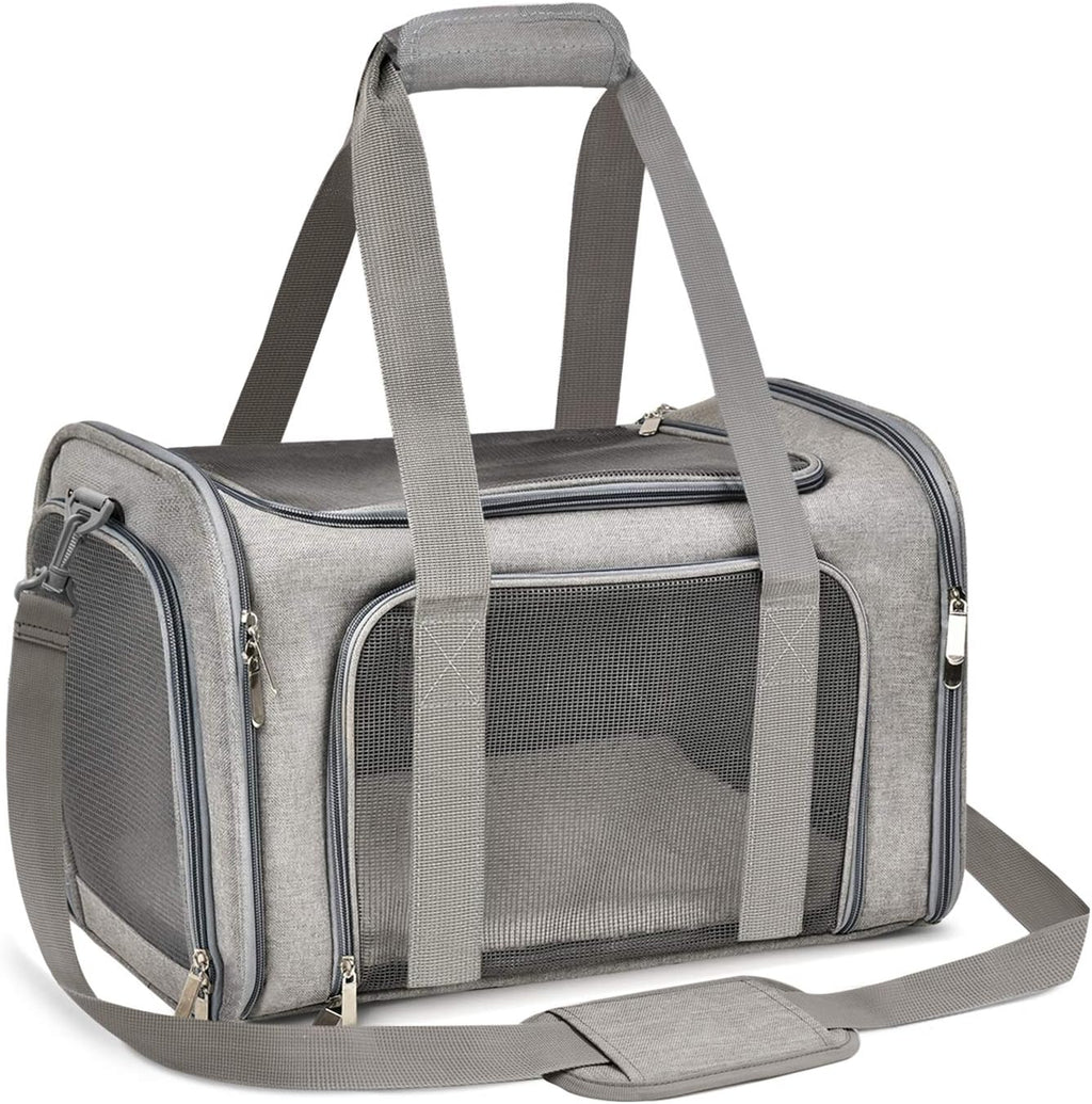 Qlfyuu Foldable Soft-Sided Pet Carrier