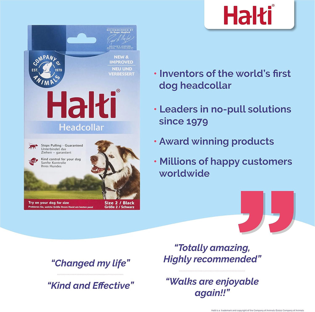 HALTI Adjustable Dog Headcollar