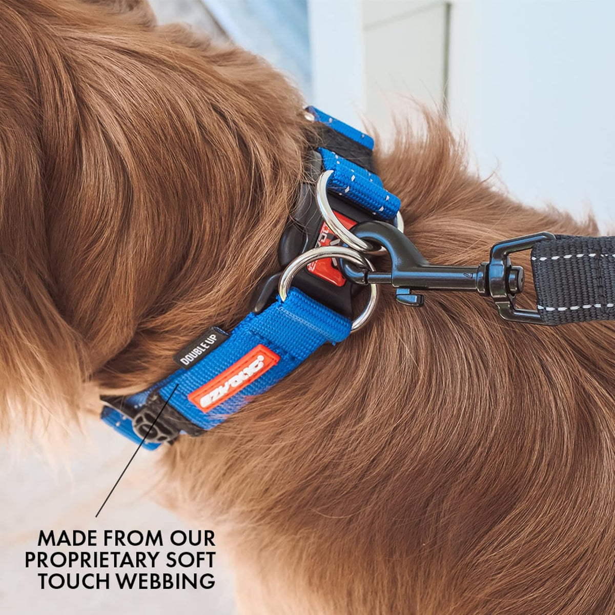 EzyDog Double Up Adjustable Dog Collar