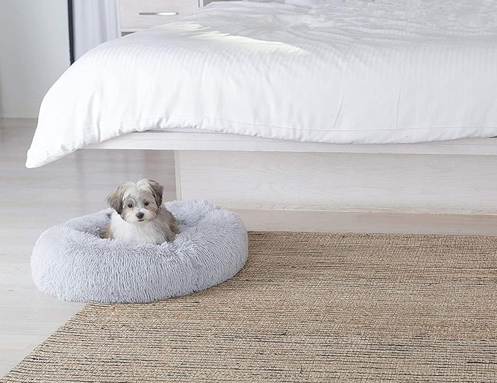 Enjamoy Plush Donut Pet Bed