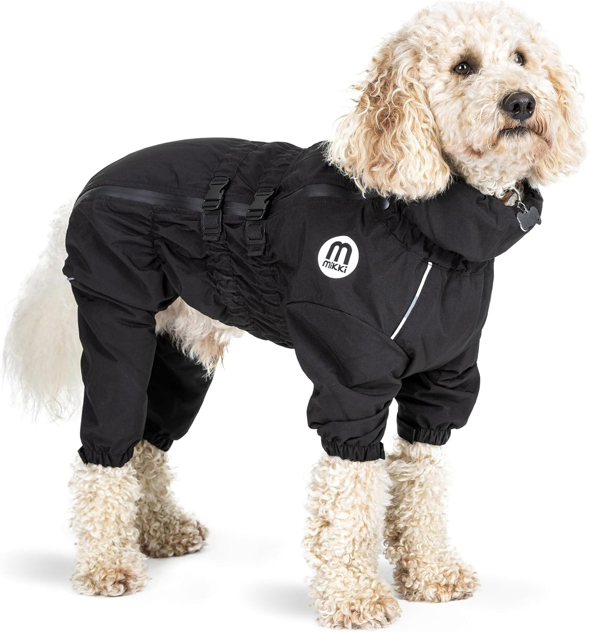 Mikki Doodles Four-Legged Dog Raincoat