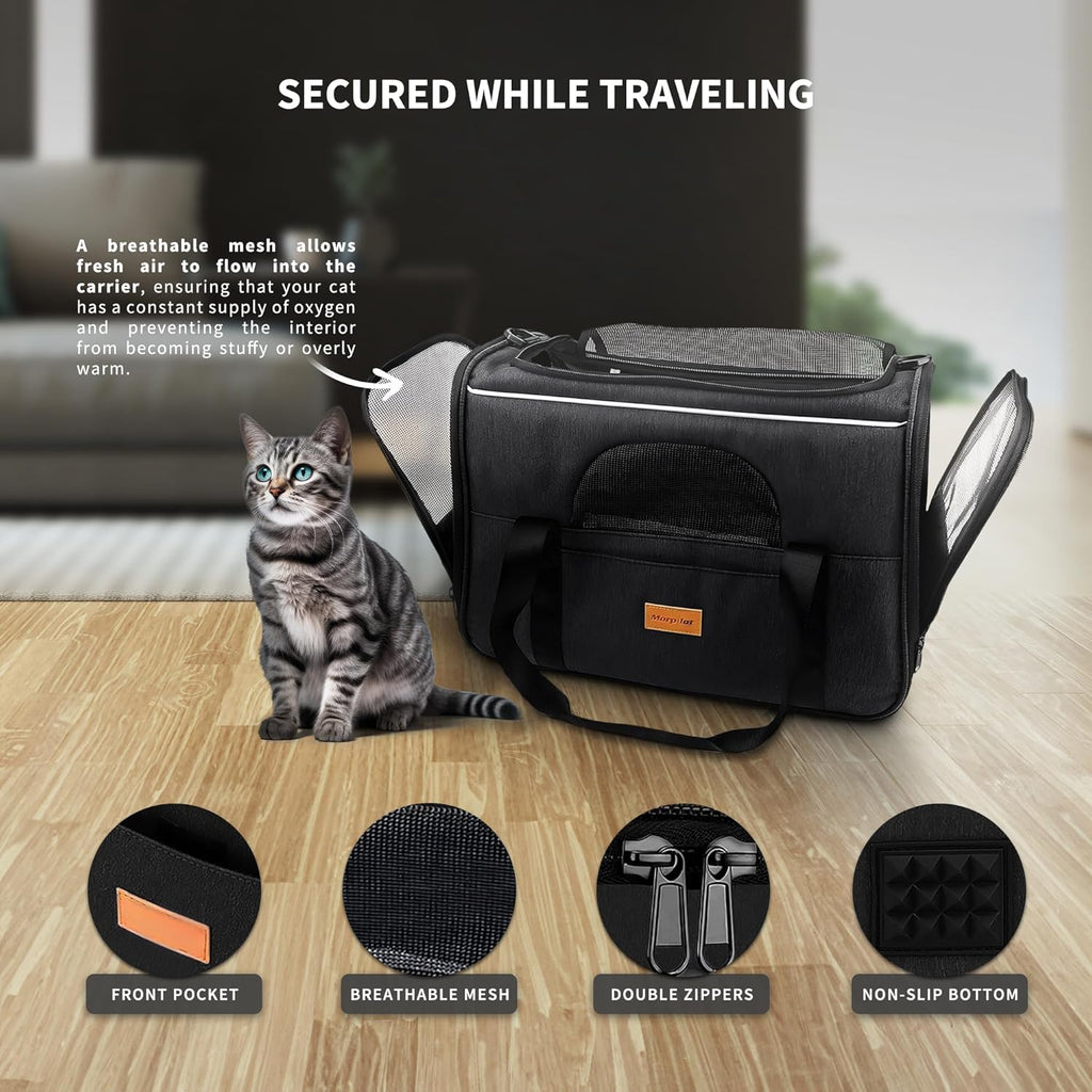 SOKANA Foldable Pet Carrier with Shoulder Strap
