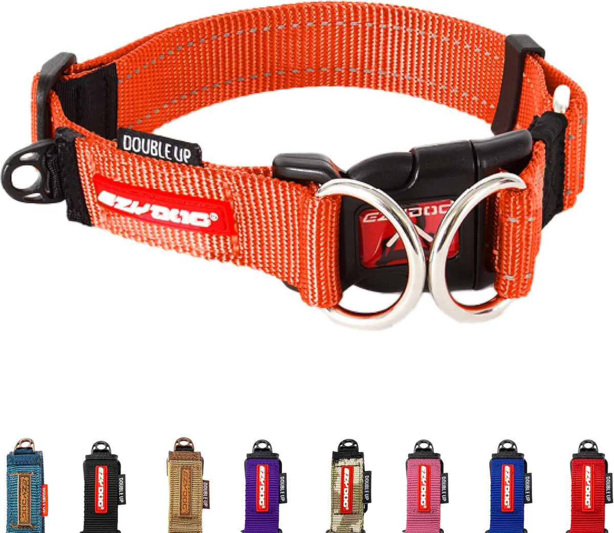 EzyDog Double Up Adjustable Dog Collar