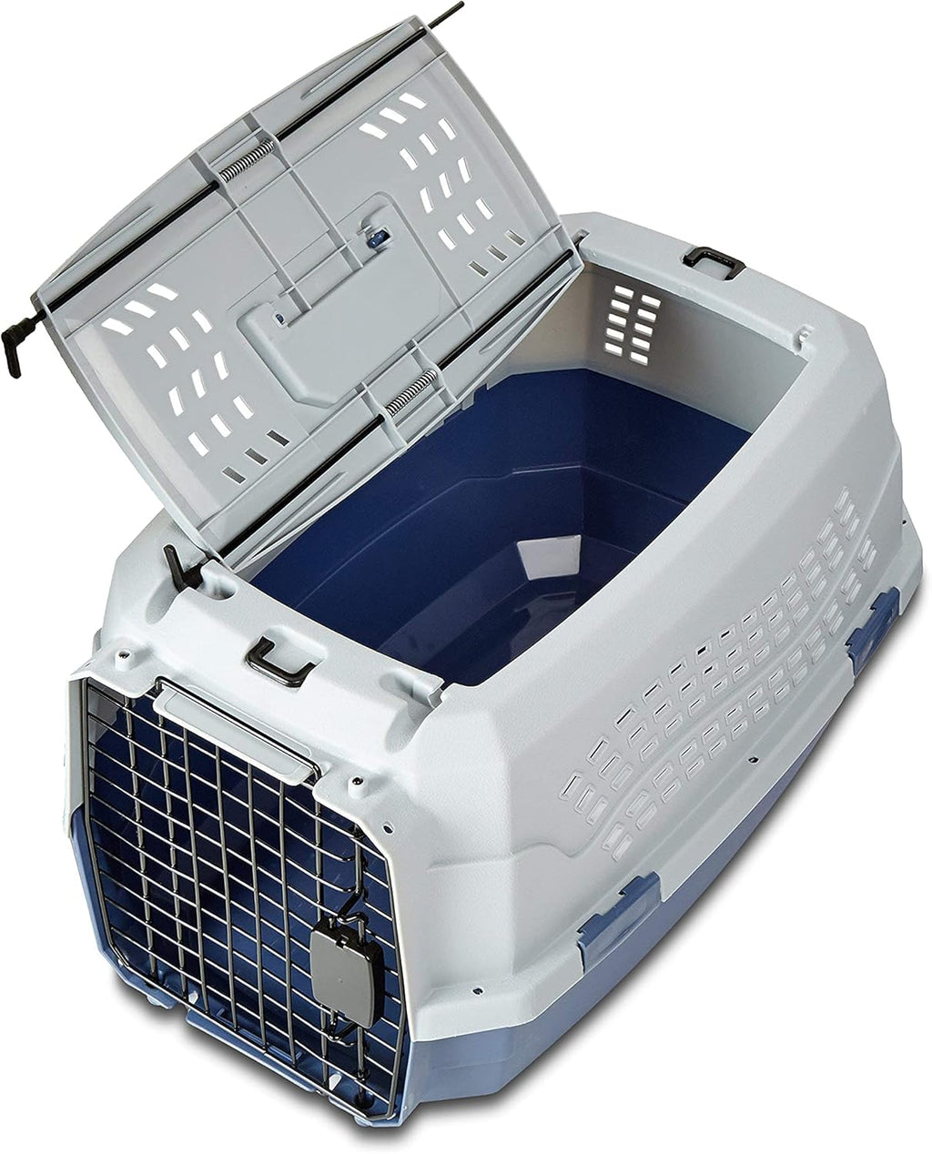 PetNestUK Transportín Rígido para Gatos, Dos Puertas | PetNestUK