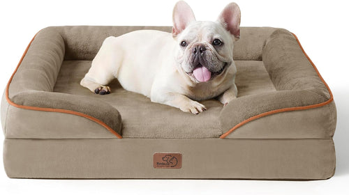 Bedsure Foam Dog Sofa Bed with Removable Cover