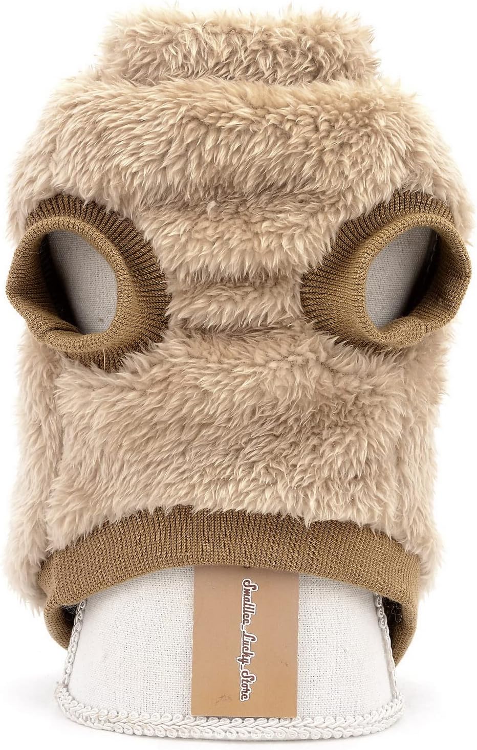 SMALLLEE_LUCKY_STORE Turtleneck Sherpa Pet Jumper