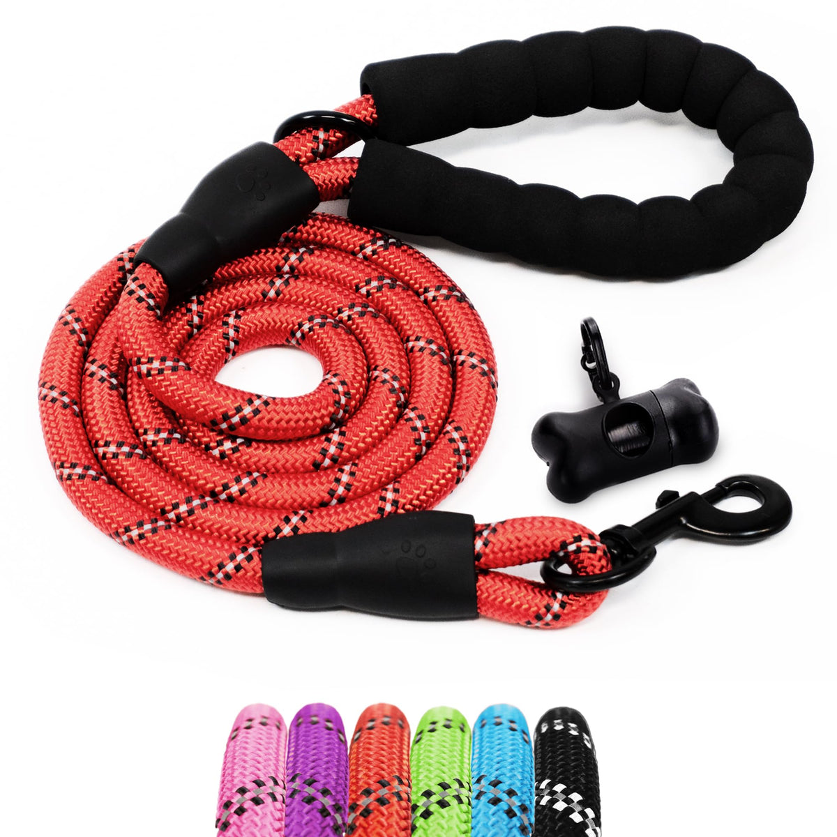 FurDreams Rope Slip Lead for Dogs, 1.5 m