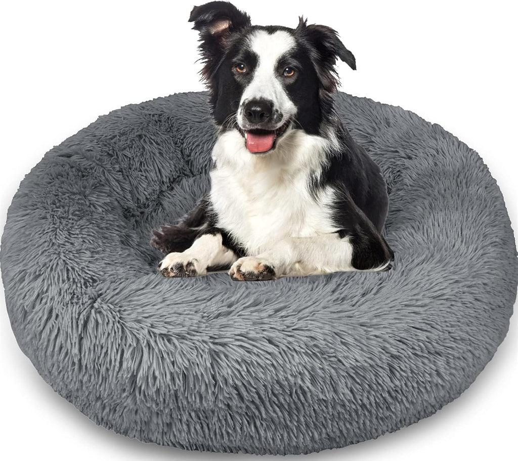 Enjamoy Plush Donut Pet Bed
