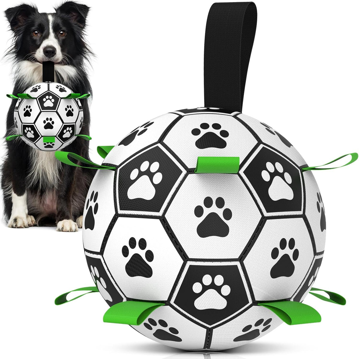 HETOO Dog Football with Grab Tabs