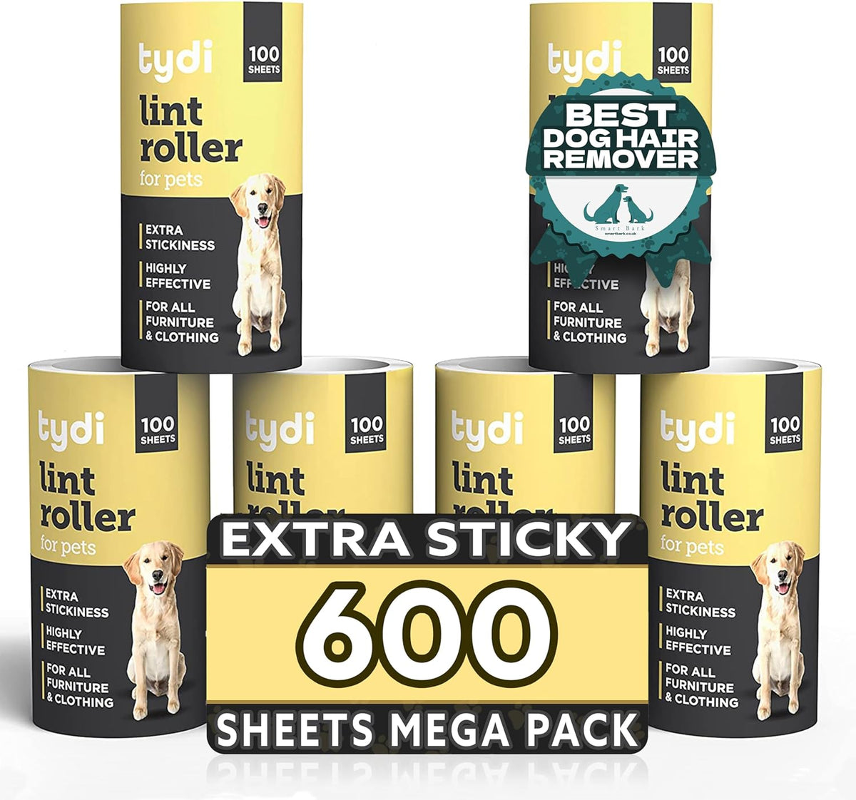 Tydi Pet Lint Rollers and Refill Packs