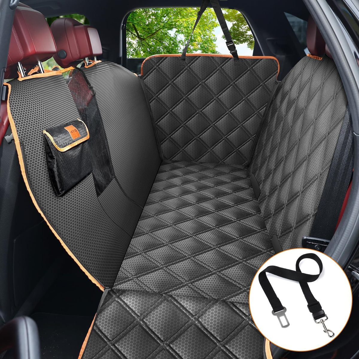 KYG Dog Car Hammock and Seat Cover