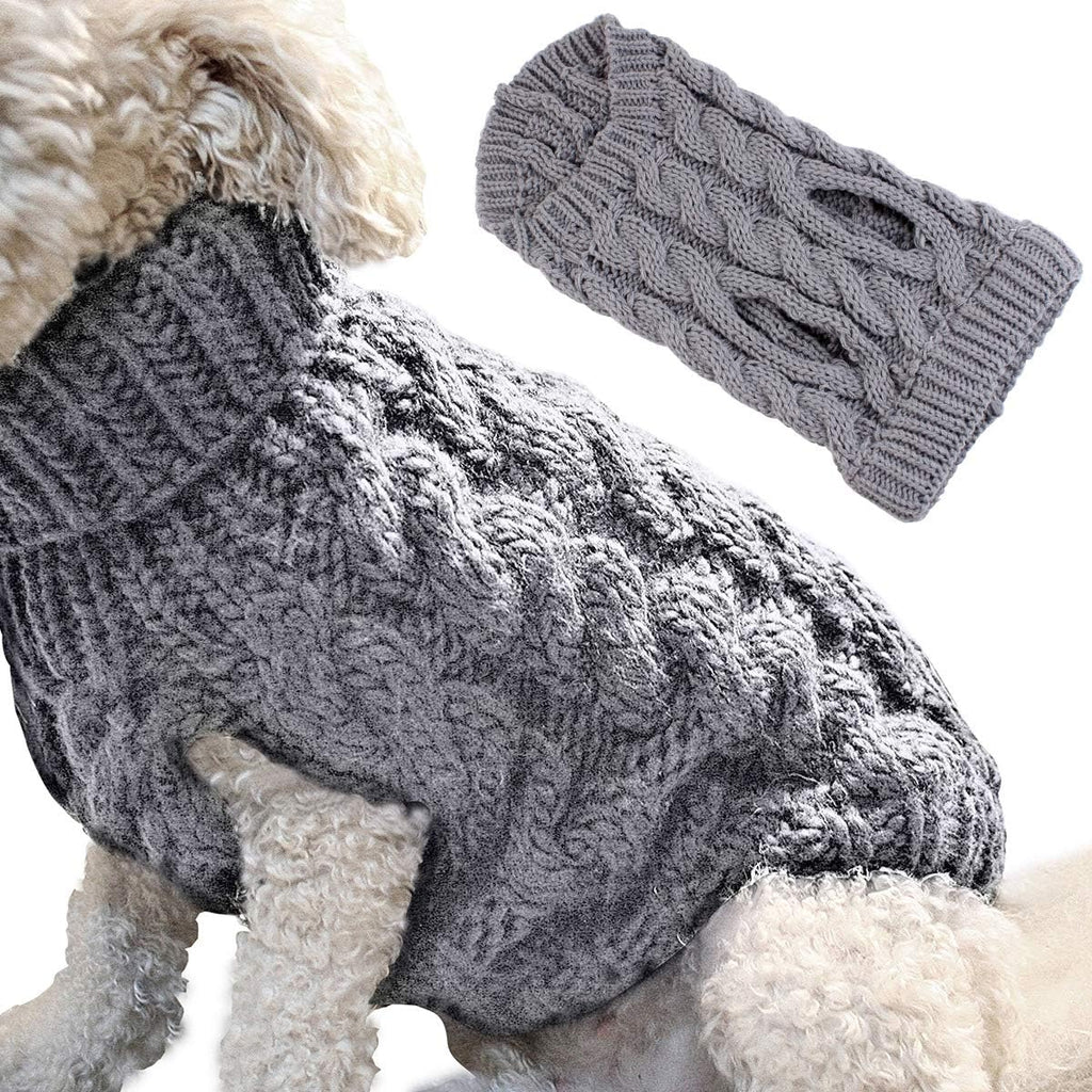 Knitted Turtleneck Jumper for Dogs and Cats
