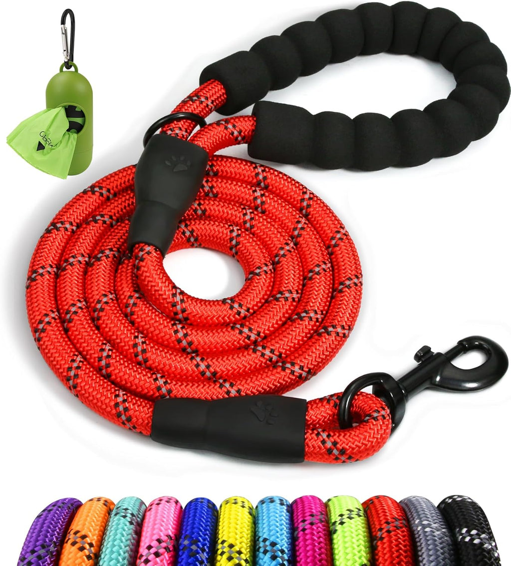 Taglory Rope Dog Lead with Padded Handle