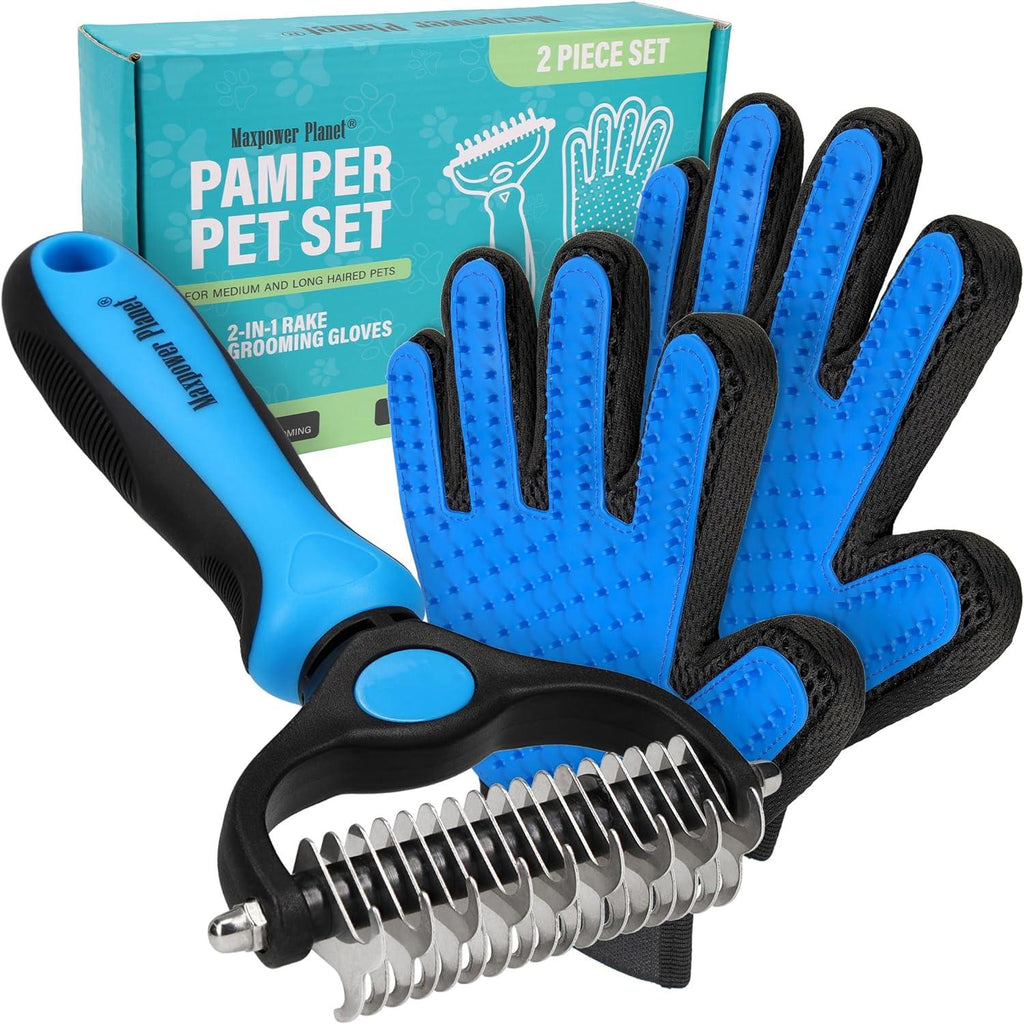 Maxpower Planet Double-Sided Pet Undercoat Rake