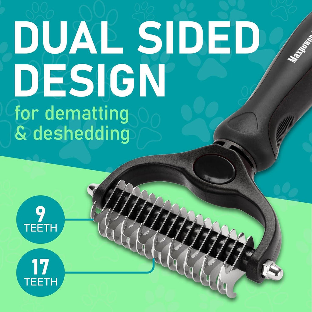 Maxpower Planet Double-Sided Pet Undercoat Rake